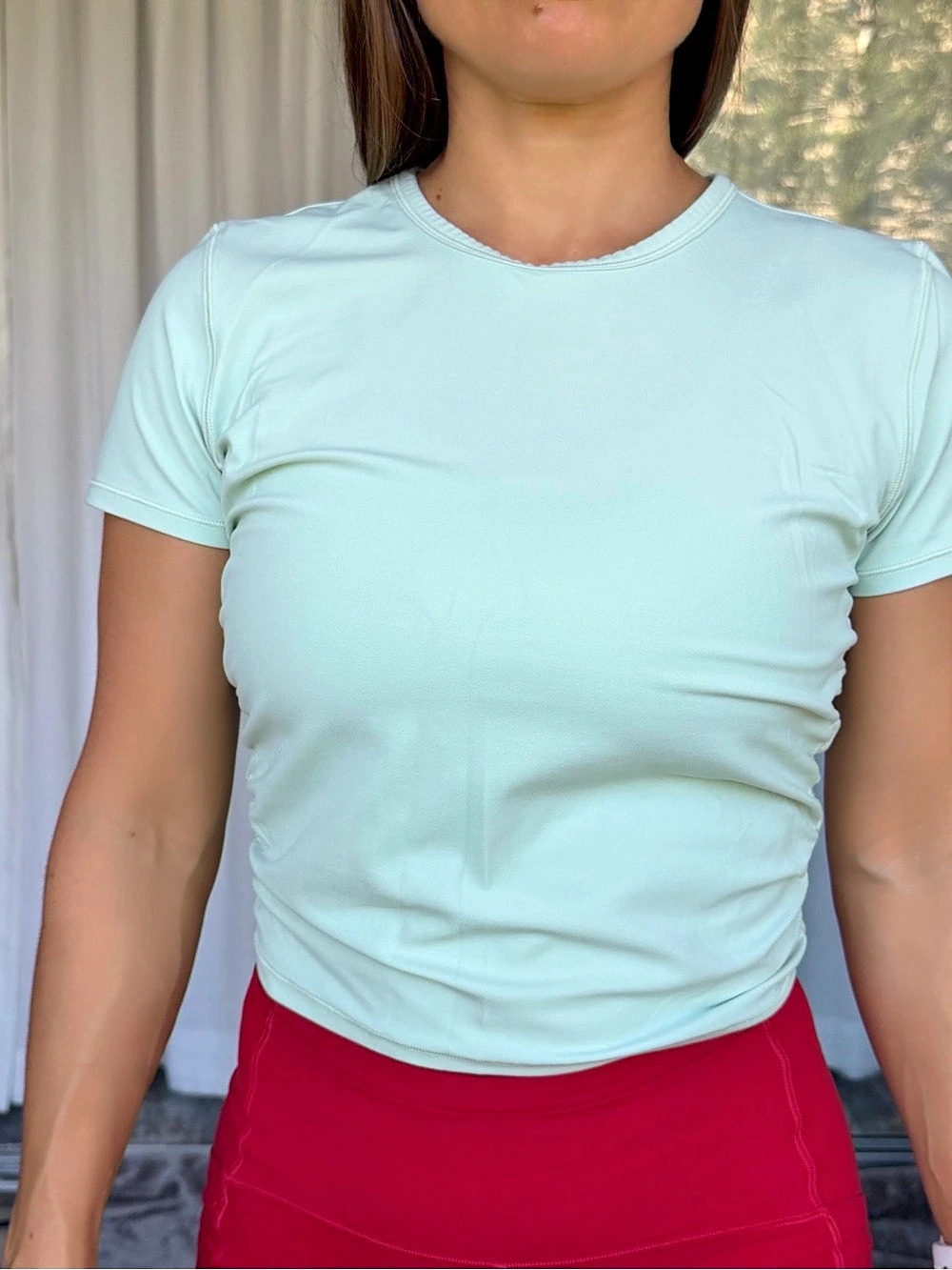 lululemon All It Takes Short Sleeve Shirt Green mint
